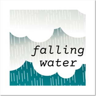 Falling Water Posters and Art